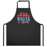 Red White And Woof Apron