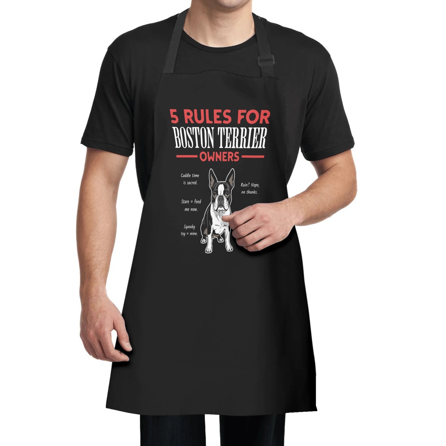 5 Rules For Boston Terrier Owners Apron