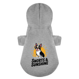 Snort and Sunshine 100% Cotton Dog Fleece Hoodie