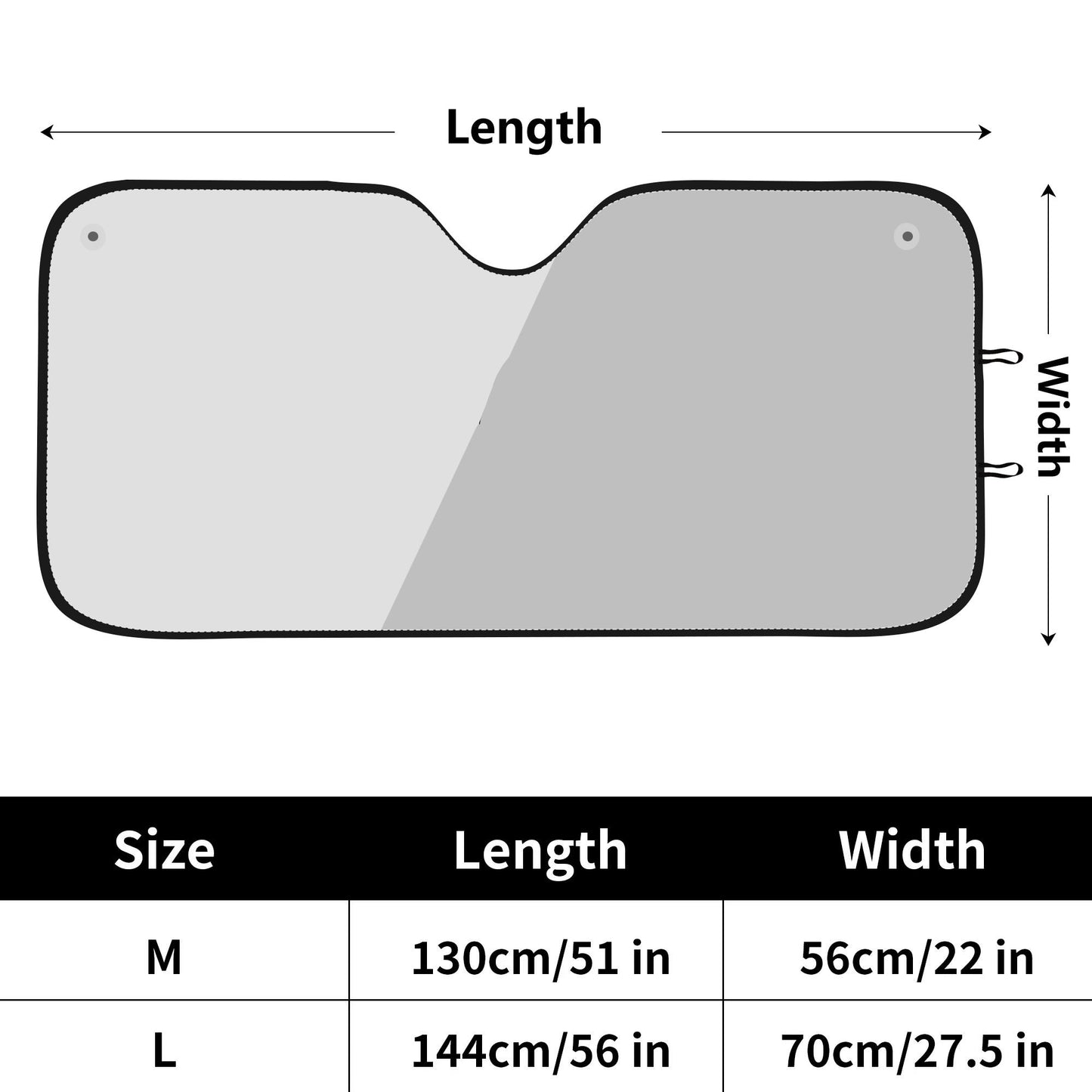 Bostie Faces Car Sunshade