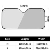Bostie Faces Car Sunshade