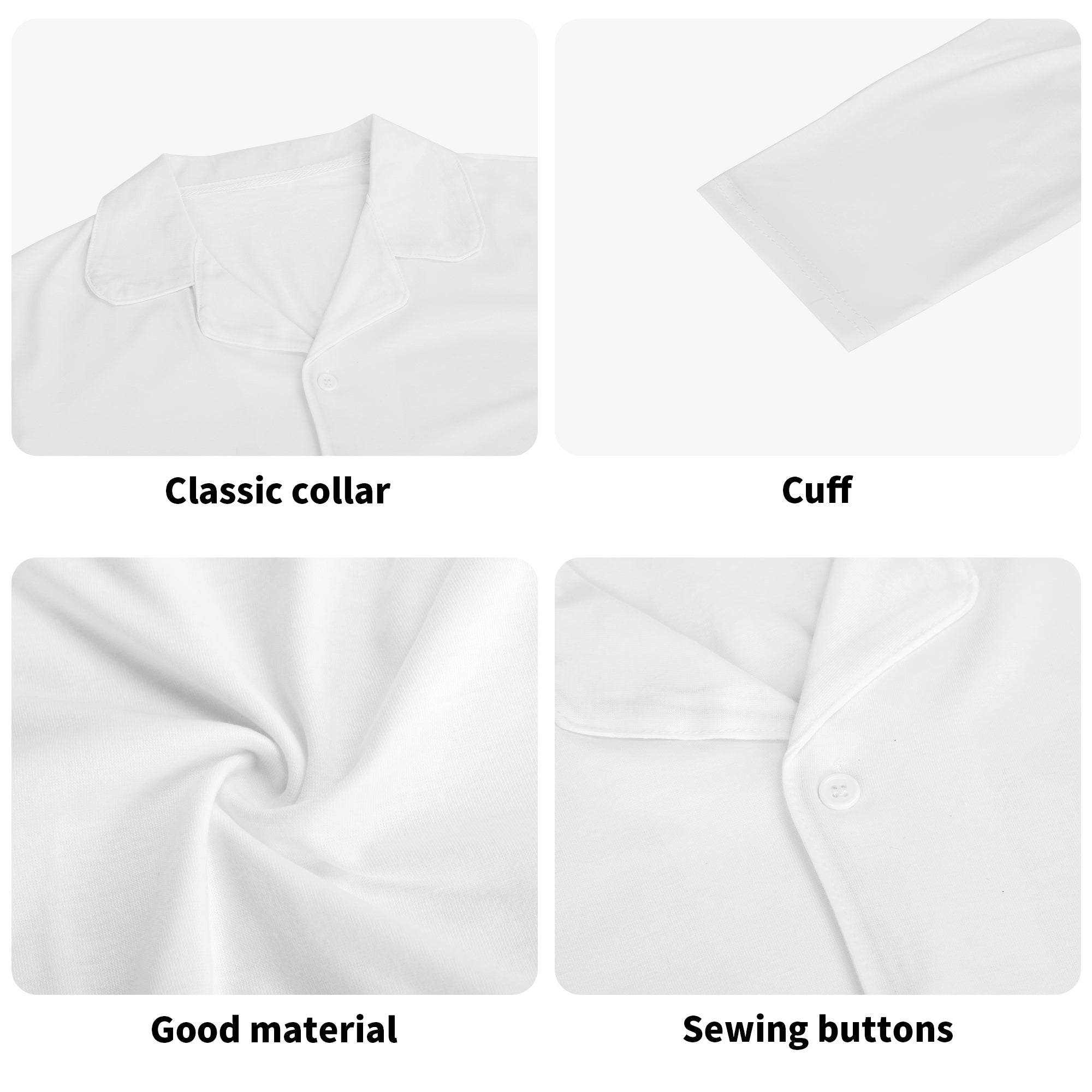 Starry Night - Unisex 2-Piece Notch Collar Long-Sleeve Pajama Set