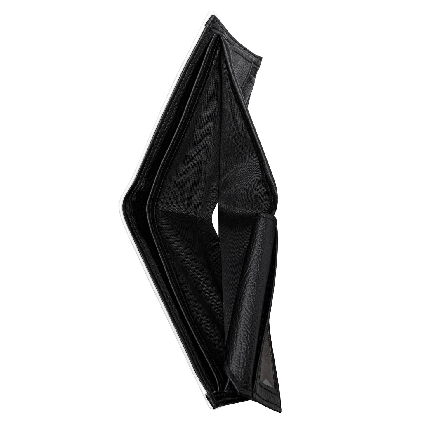 Bostie Face Mens Minimalist PU Leather Wallet