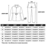 Boston Terrier Dog Head Tilt Unisex Notch Collar Long-Sleeve Pajama Set