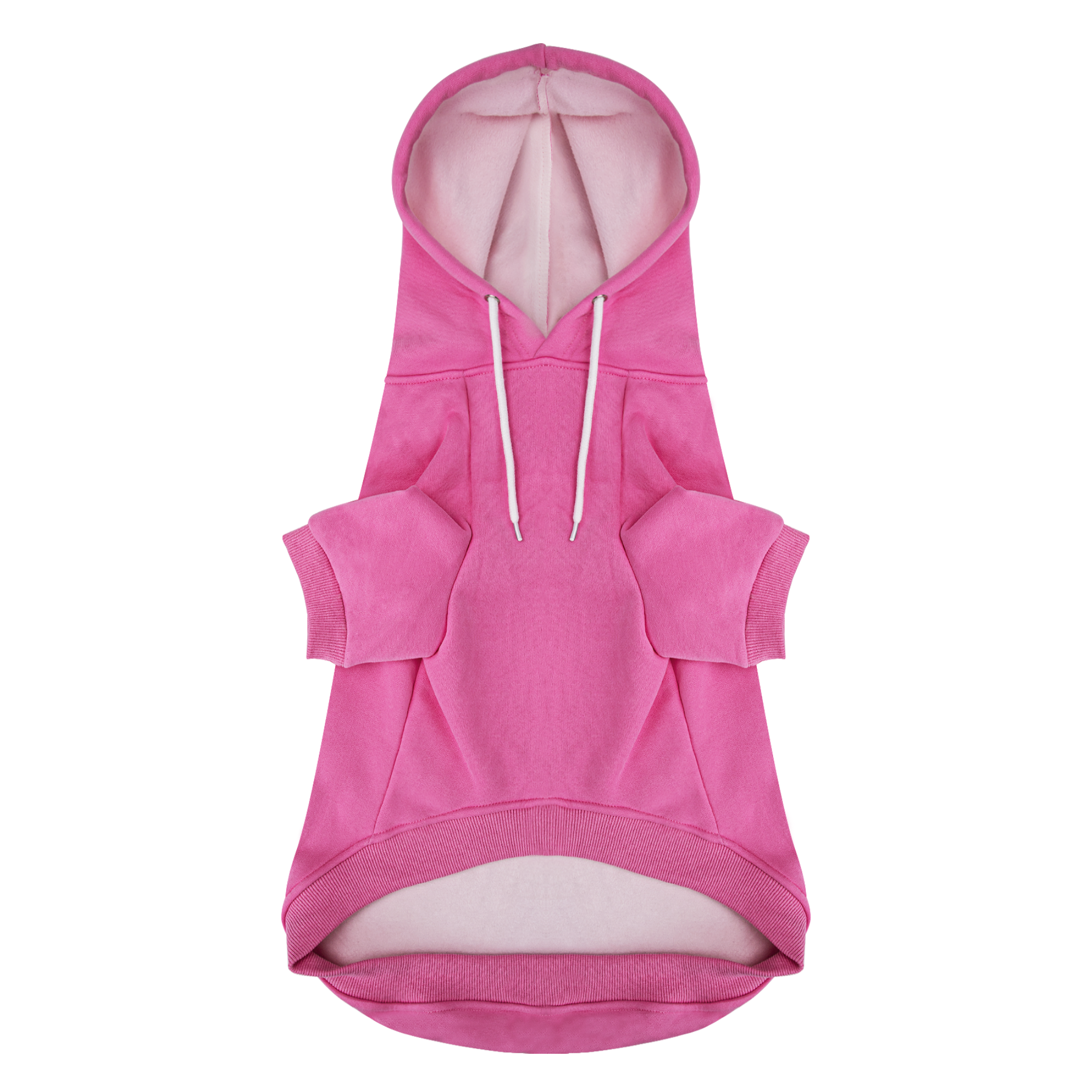 Bad To The Bone 100% Cotton Dog Fleece Hoodie