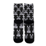 Psycho - Unisex Long Socks For Boston Terrier Owners