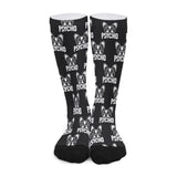 Psycho - Unisex Long Socks For Boston Terrier Owners