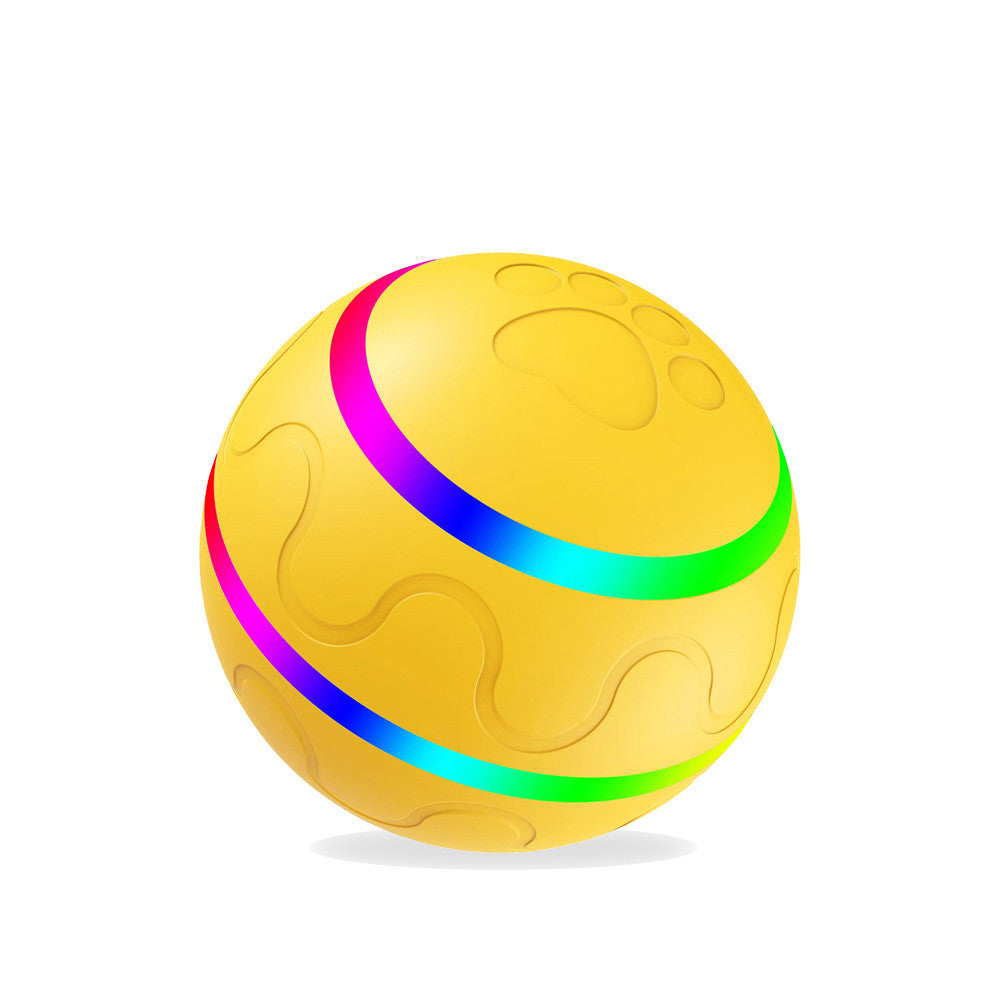 Interactive Dog Toy Wicked Ball Self Moving Intelligent Ball USB
