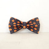 Halloween Style Collar With Bow Tie And Leash Set