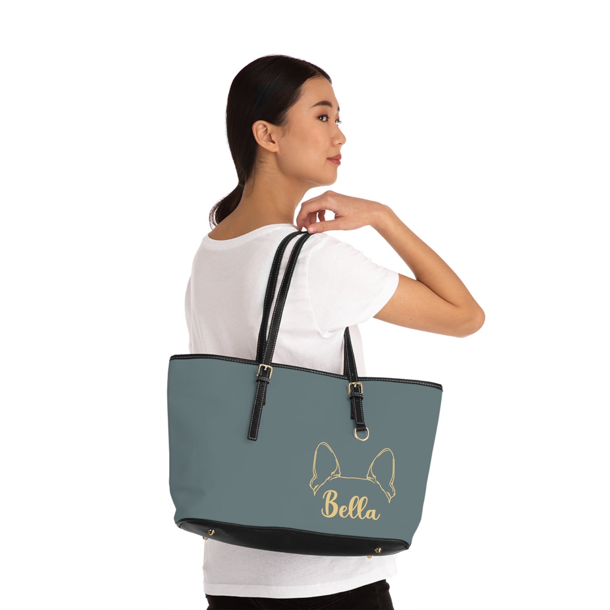 Boston Elegance - Custom PU Leather Shoulder Bag