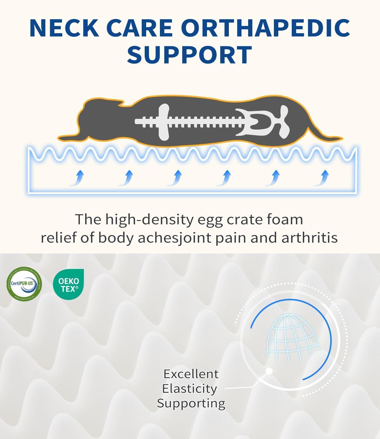 Large Orthopedic Dog Sofa Bed Supportive Foam Pet Mattress Washable With Removable Cover