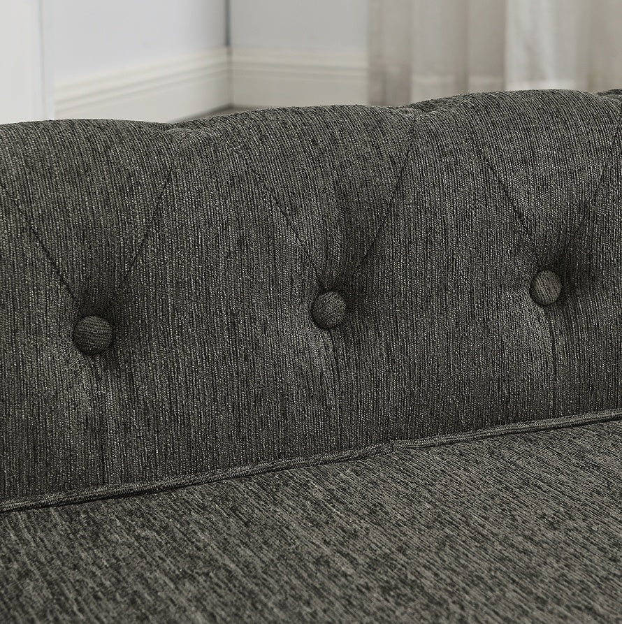 Contemporary Modern Sofa Dog Bed - Dark Grey