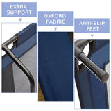 Elevated Dog Bed - Navy Blue