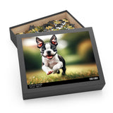 Boston Terrier Puppy Puzzle (120, 252, 500-Piece)