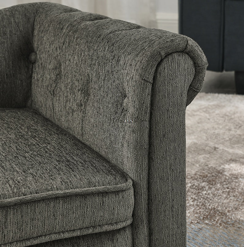 Contemporary Modern Sofa Dog Bed - Dark Grey