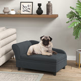 Pet Sofa Bed Couch With Storage - Dark Gray