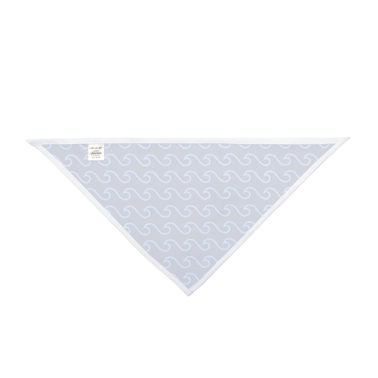 Blue Waves Dog Bandana