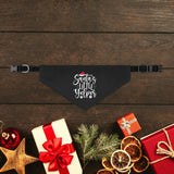 Santa's Little Yelper Dog Bandana Collar