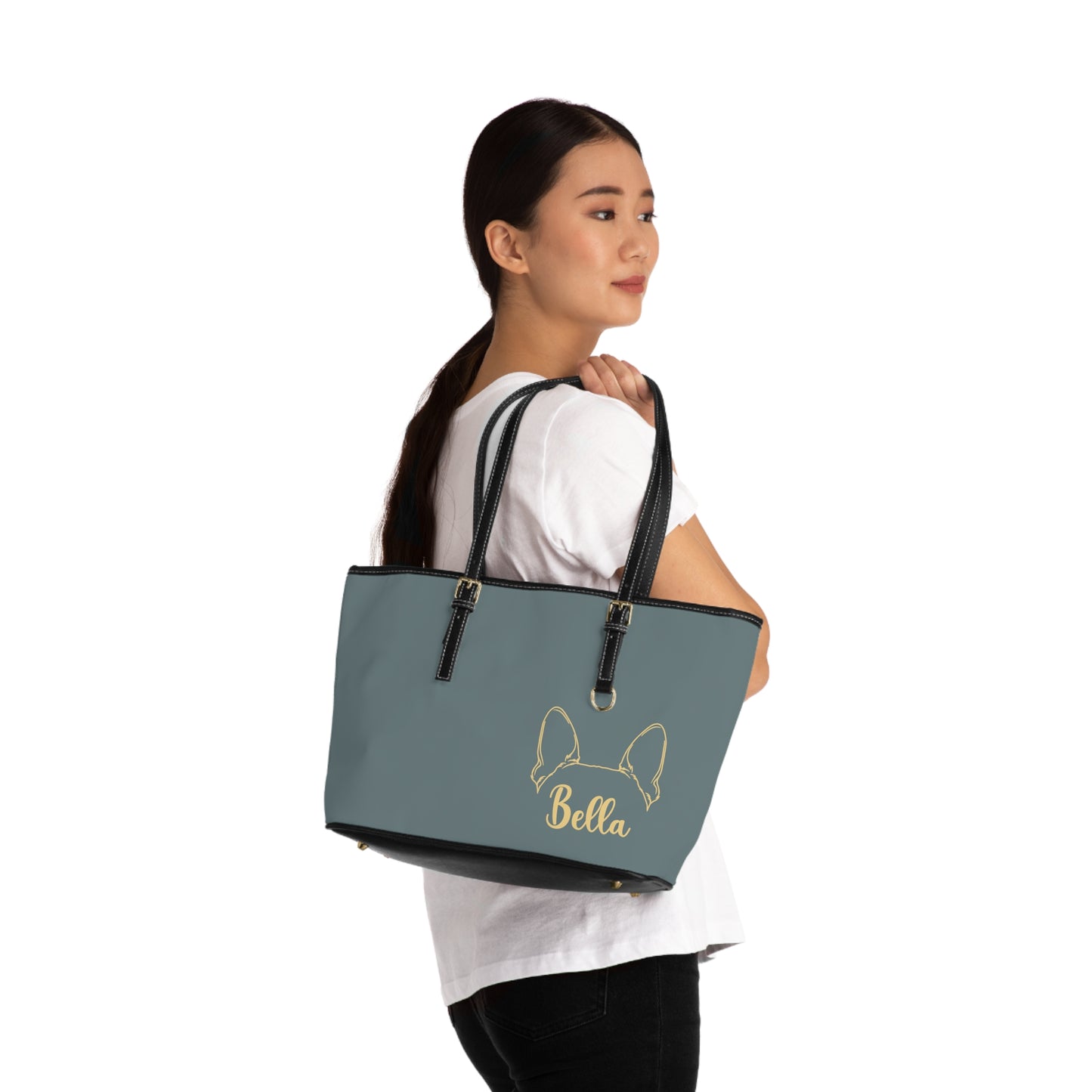 Boston Elegance - Custom PU Leather Shoulder Bag