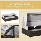 Dog Bed, Rattan Pet Sofa, Dog Tent