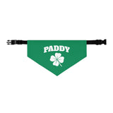 Custom St Patrick's Day Dog Bandana Collar