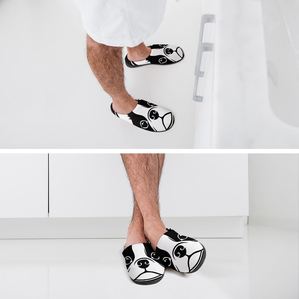 Bostie Face Cotton slippers