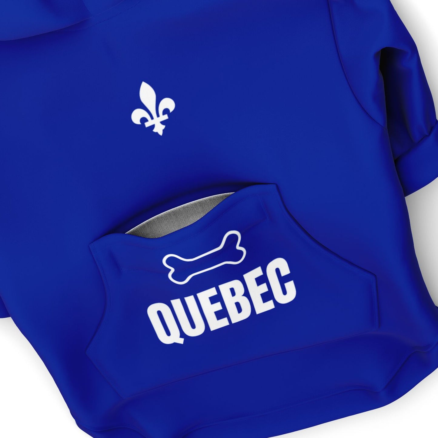 Quebec Dog Zip-Up Hoodie
