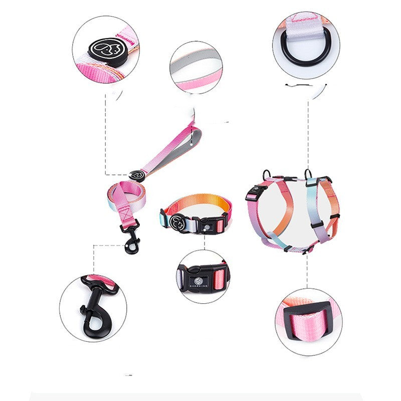 Everkind Gradient Color Strap Dog Harness