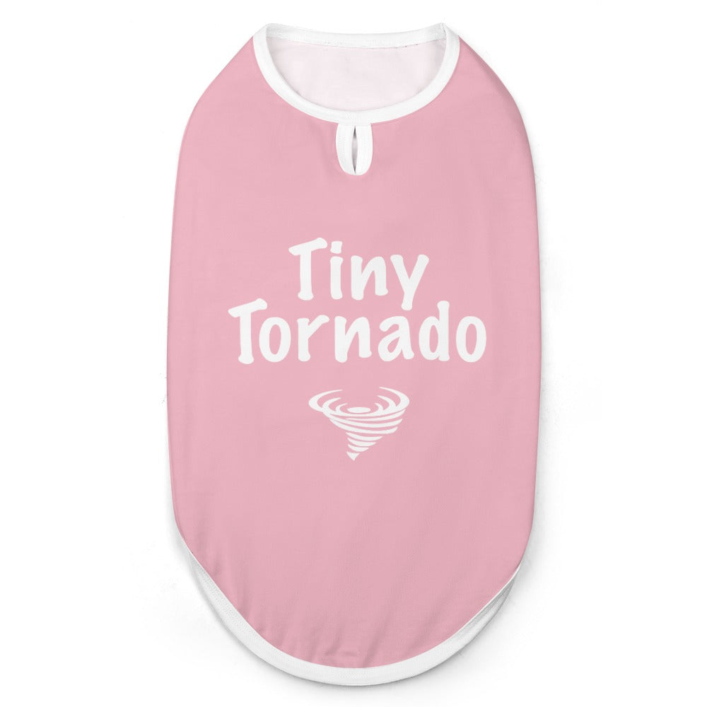 Tiny Tornado Dog Shirt Tank Top