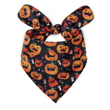Halloween Dog Bandanas Double Layer