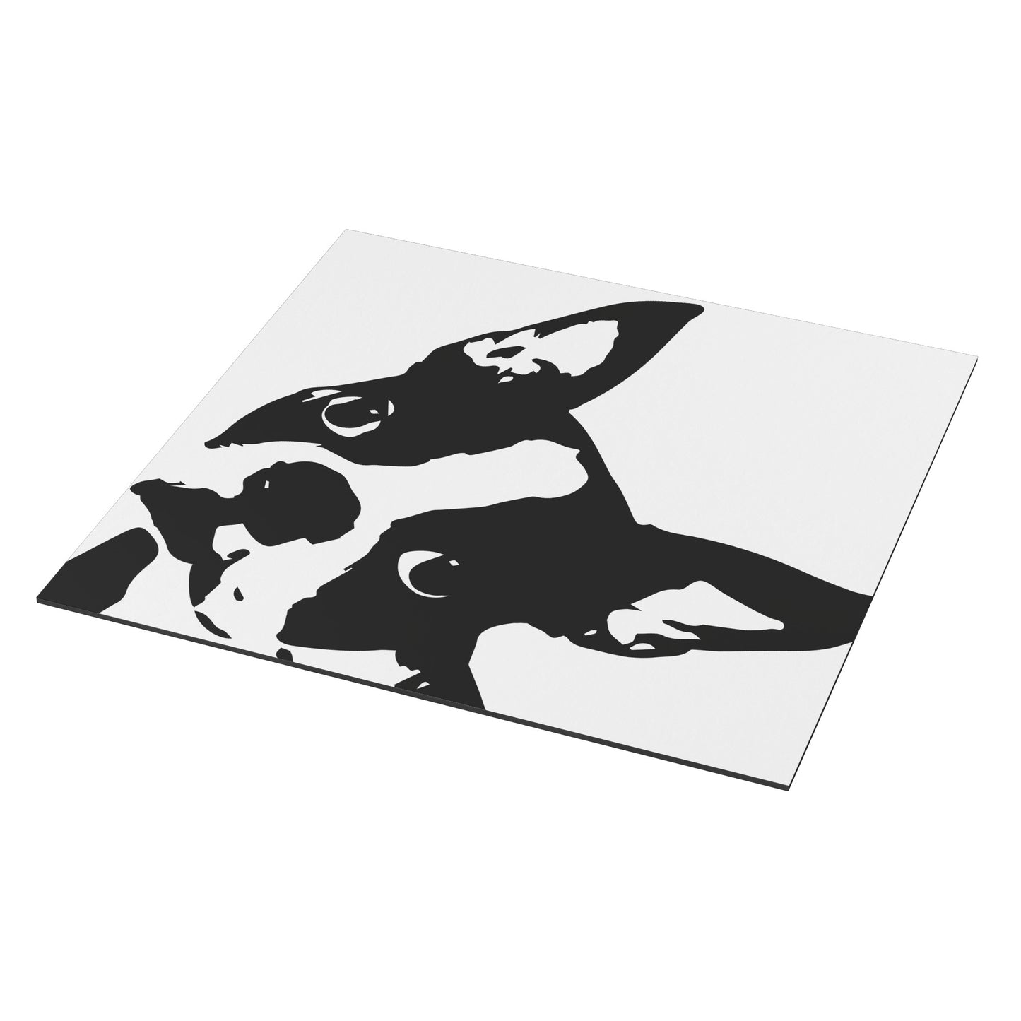 Boston Terrier Head Tilt Magnet