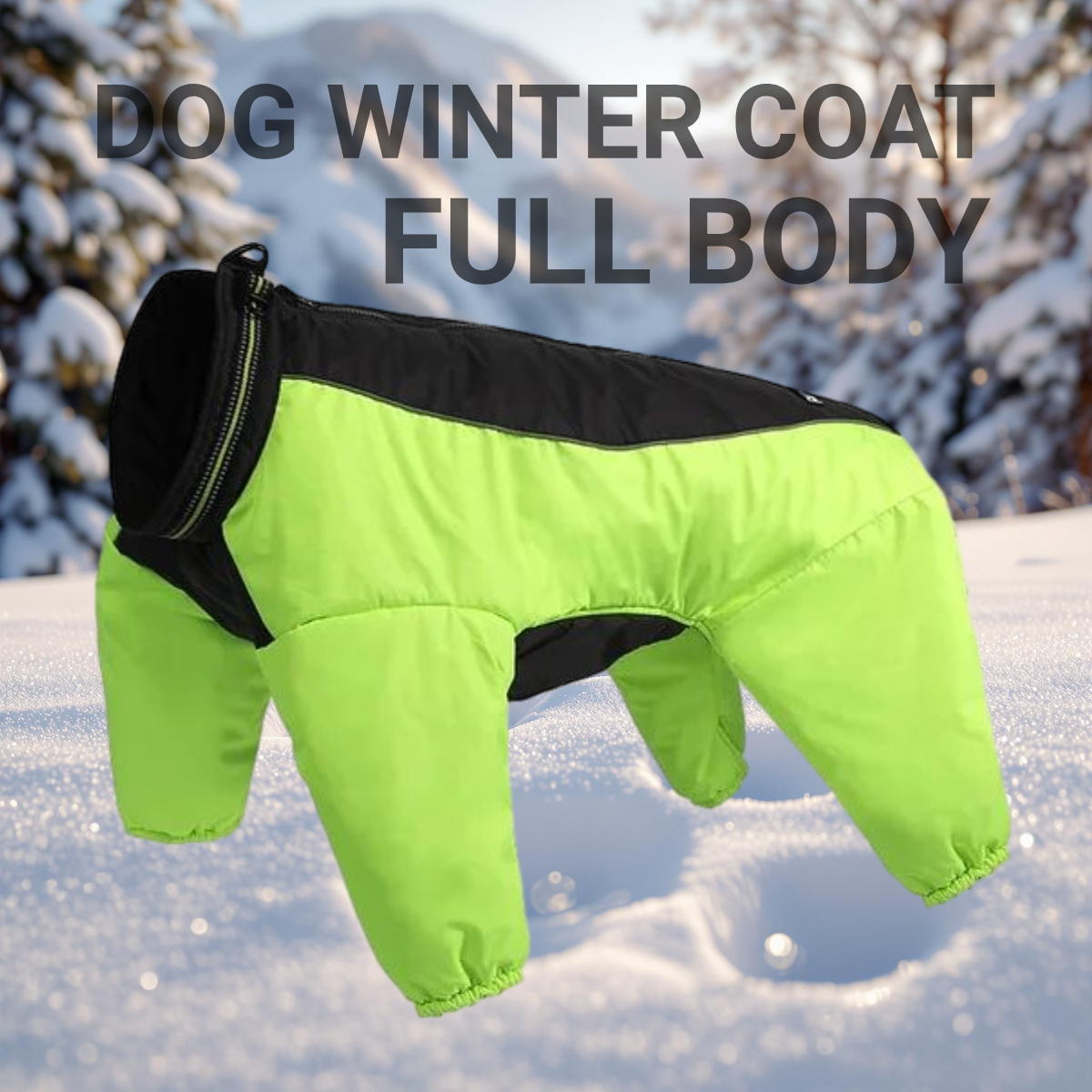 True Love Reversible Dog Winter Coat