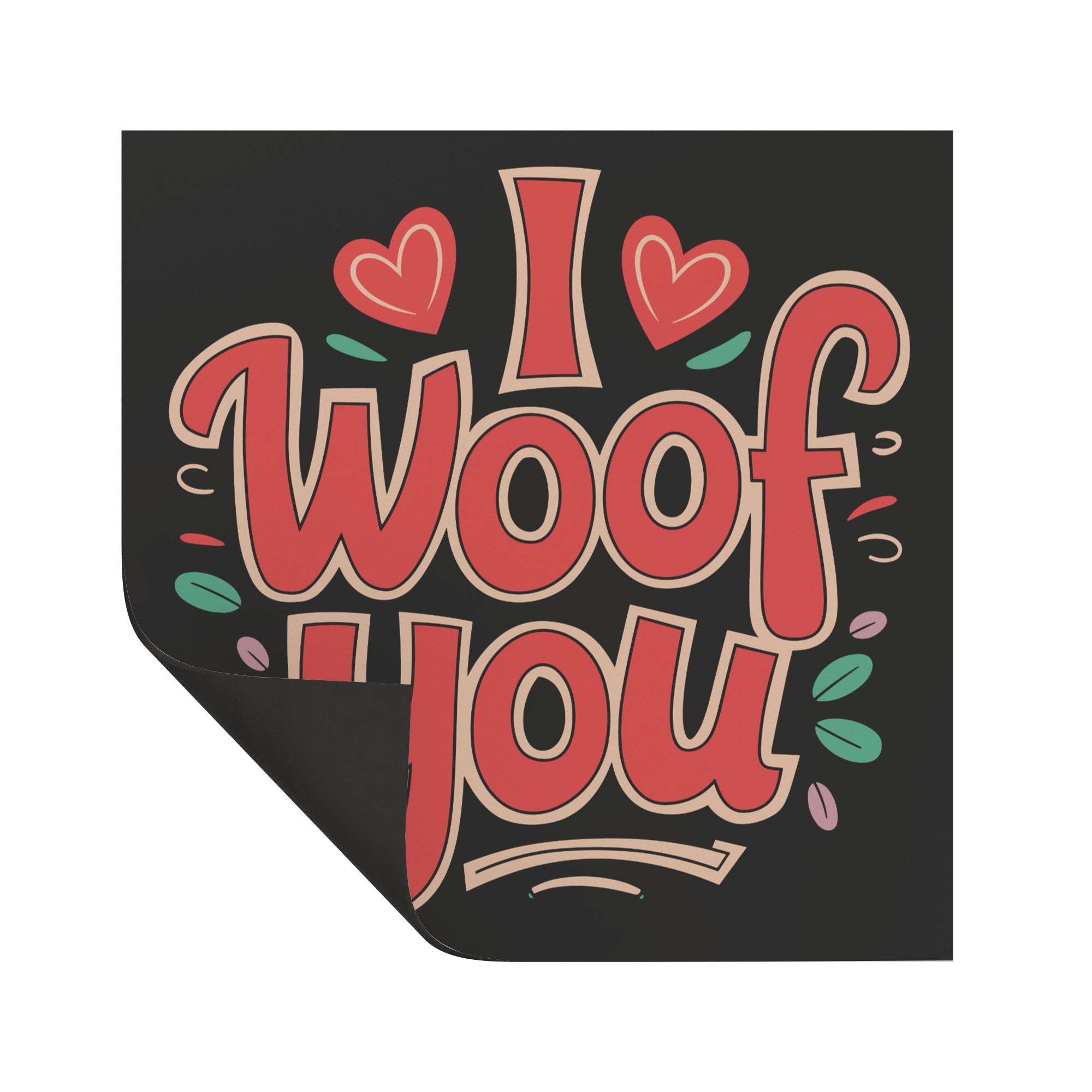 I Woof You Valentine's Day Magnets