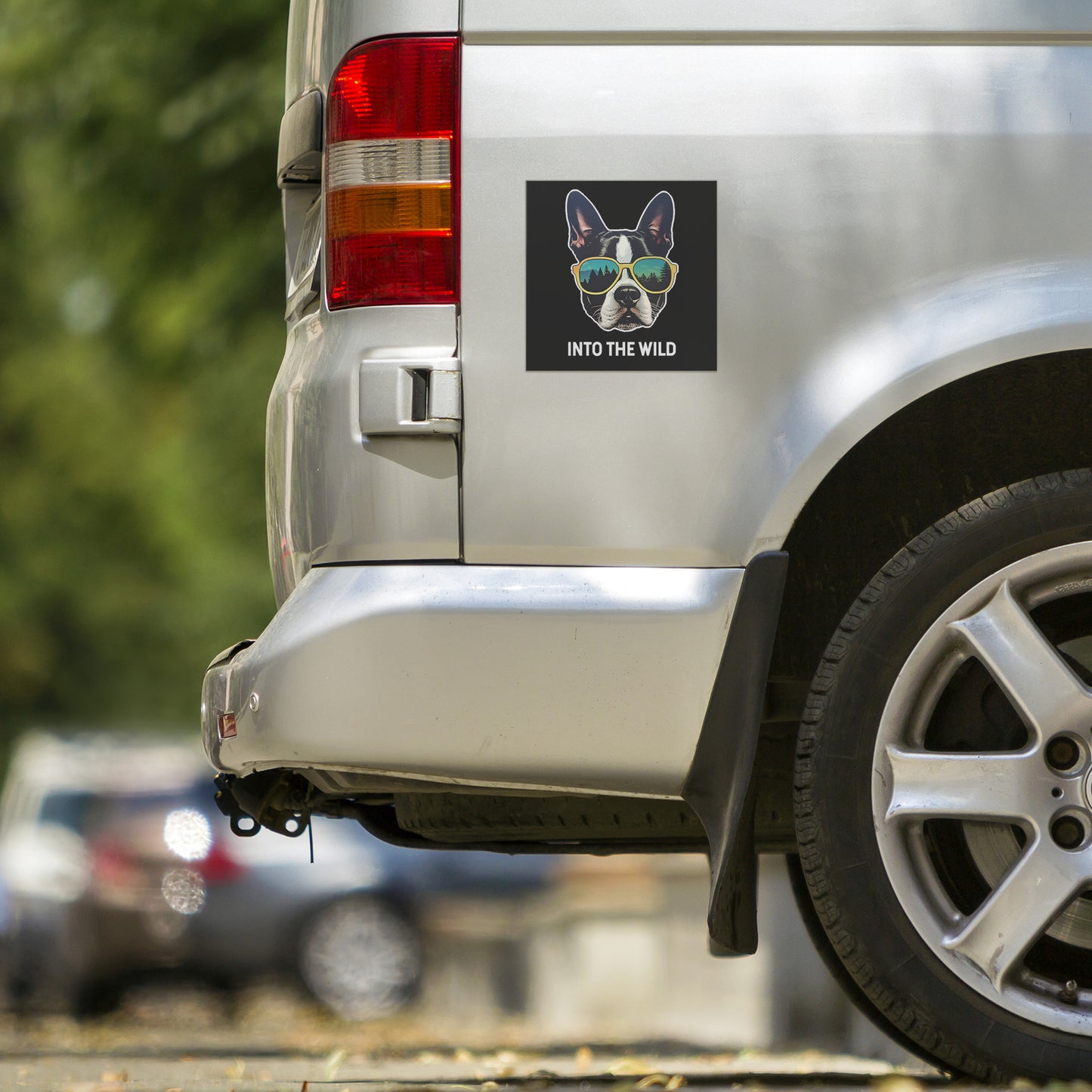 Into The Wild Boston Terrier Magnets