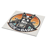 Ride or Bark Boston Terrier Magnet