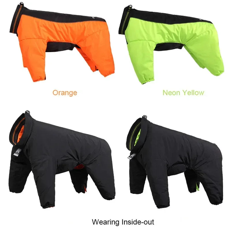 True Love Reversible Dog Winter Coat