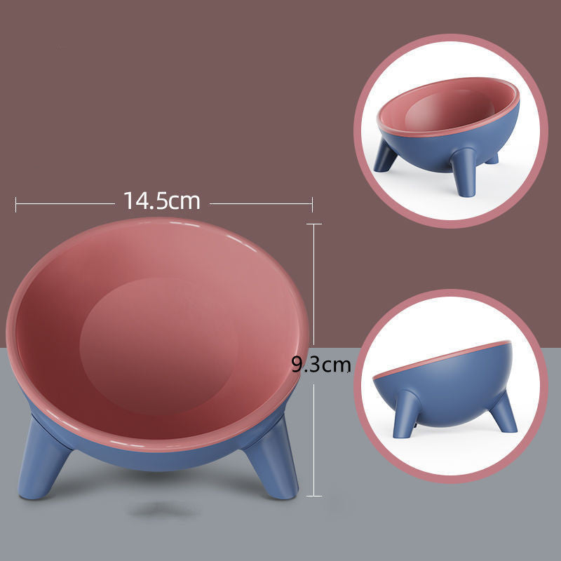 Colorful Dog Bowl With Stand