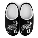 Boston Terrier Mama Cotton Slippers