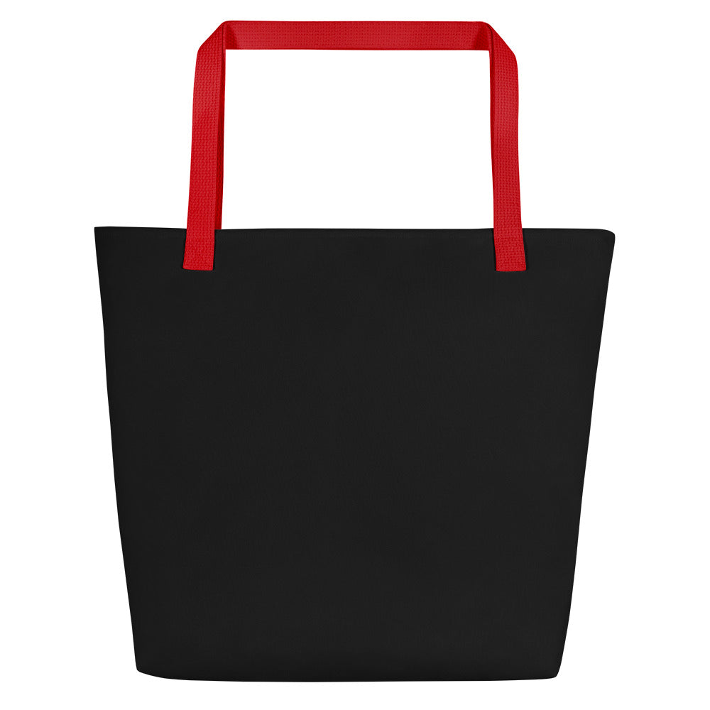 Boston Ears - Custom Large Tote Bag