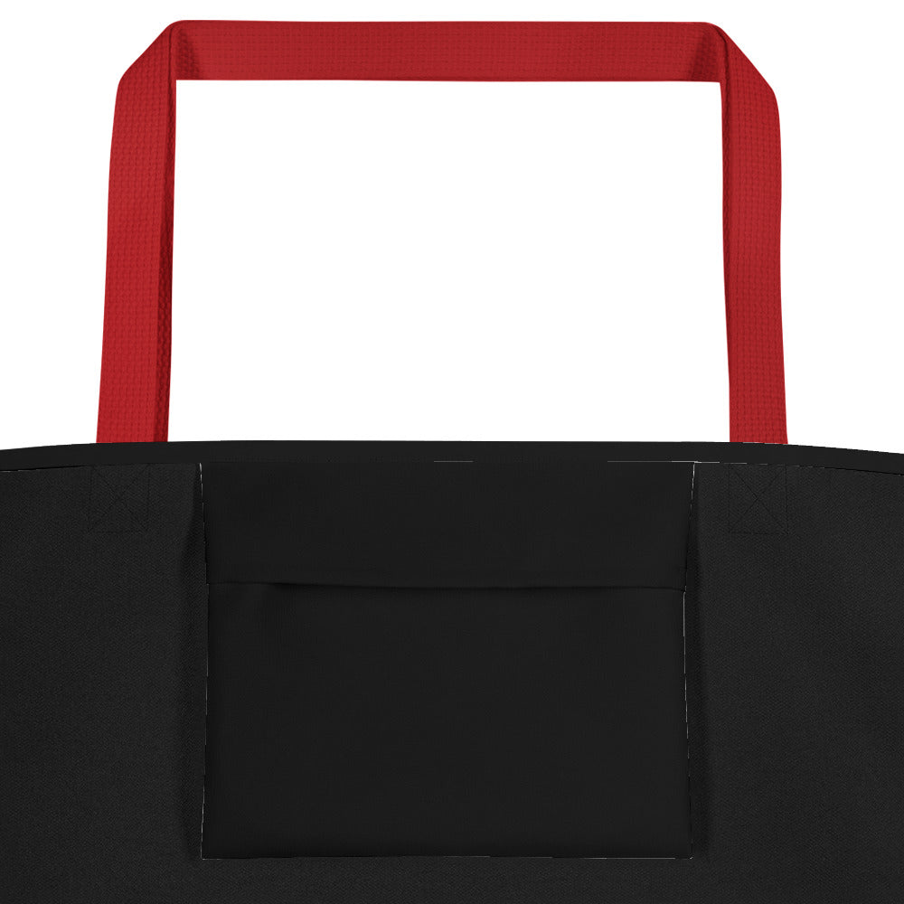 Boston Ears - Custom Large Tote Bag