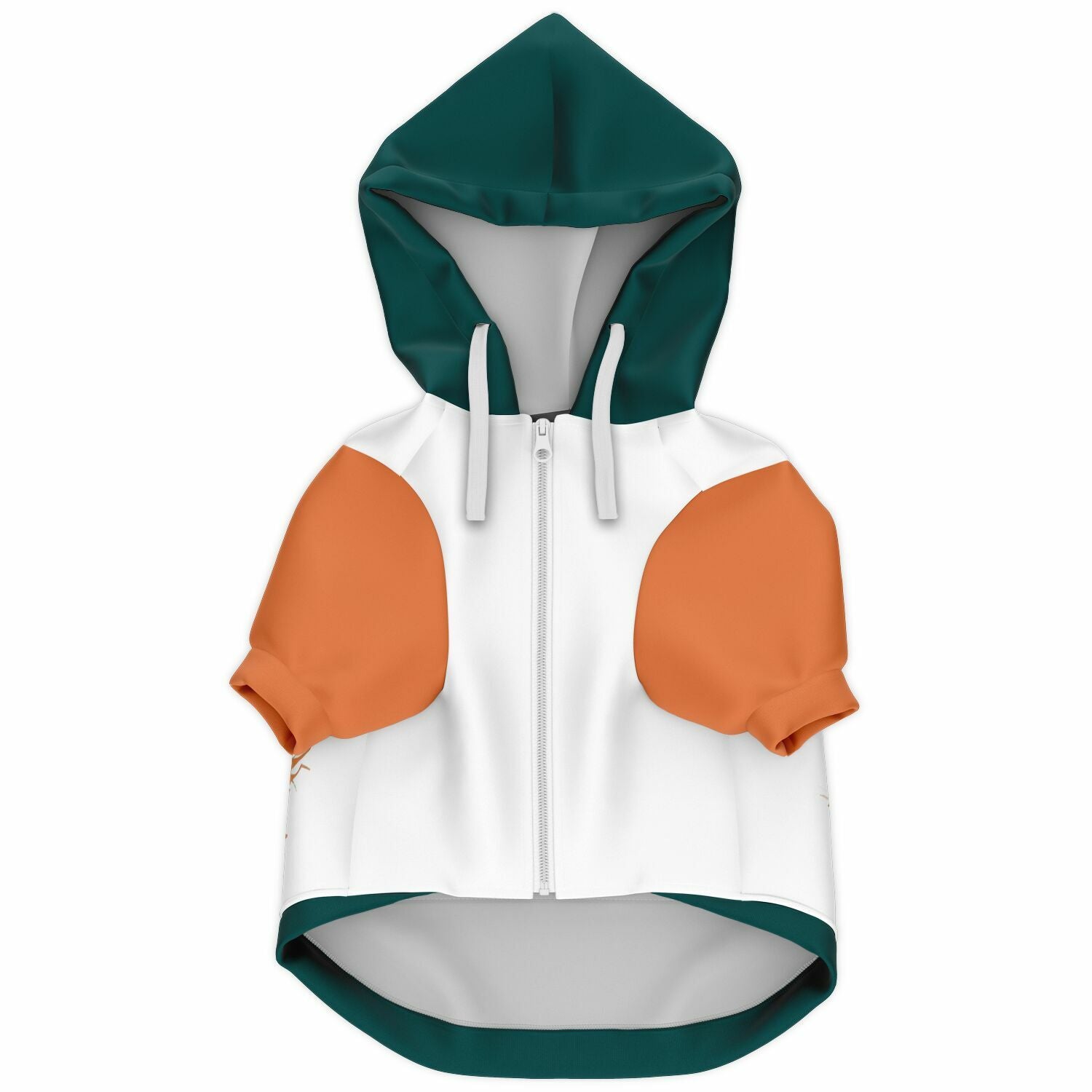 Forest Serenity Dog Zip-Up Hoodie