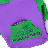 It's Spooky Time Halloween Dog Zip-Up Hoodie - ARF ARF ARF