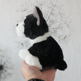 Boston Terrier Dog Plush Stuffed Animal