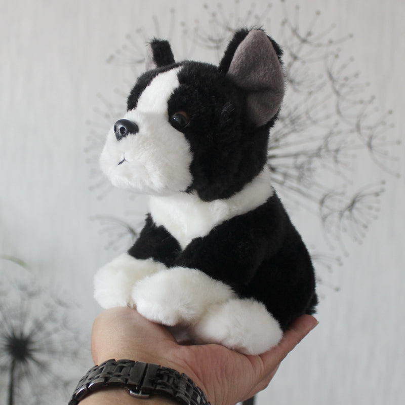 Boston Terrier Dog Plush Stuffed Animal