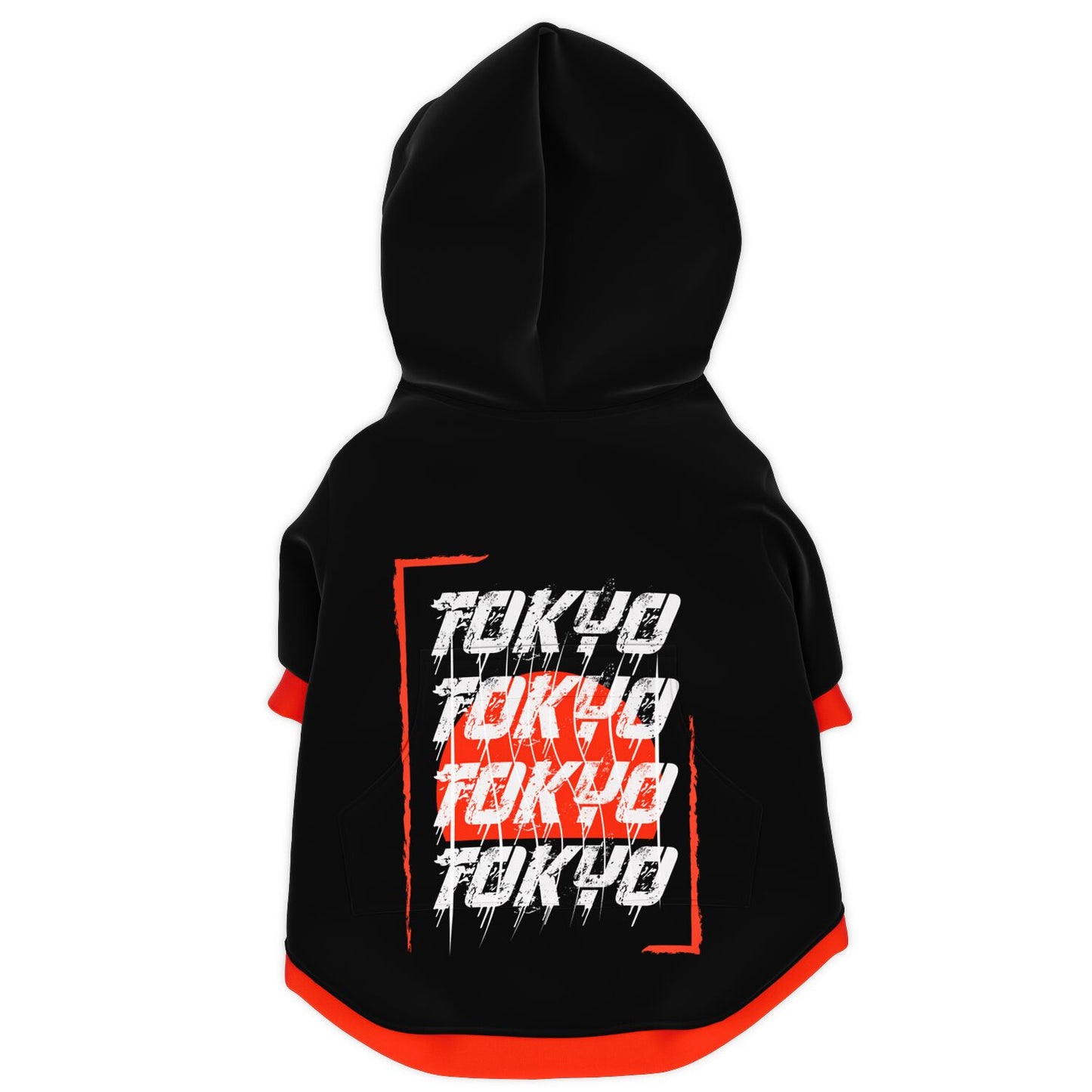 Tokyo Dog Zip-Up Hoodie