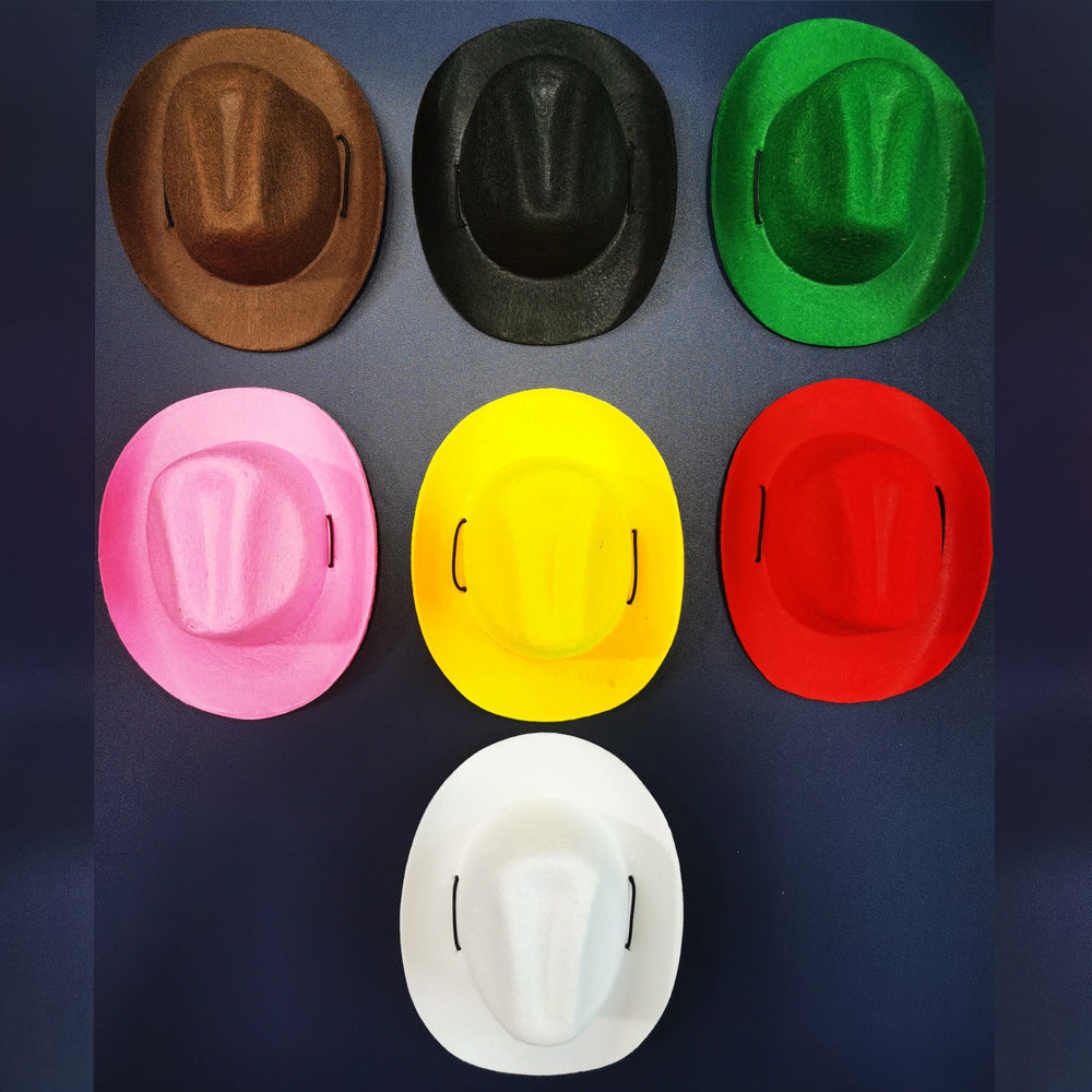 Western Cowboy Style Dog Hat