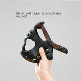 Boston Terrier Dog Muzzle Soft Rubber Anti-bite Mask