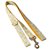 Banana Dog Collar With Bow Tie And Leash