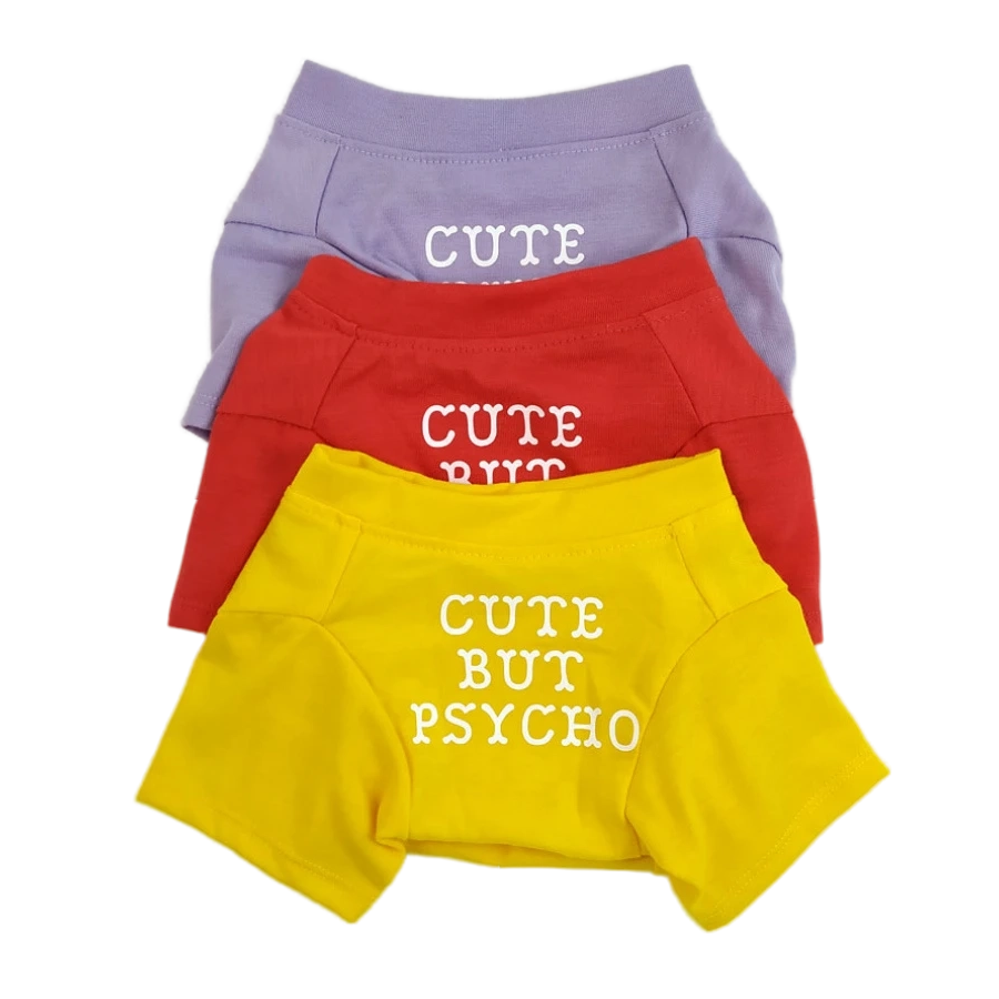 Cute But Psycho Dog T-Shirt