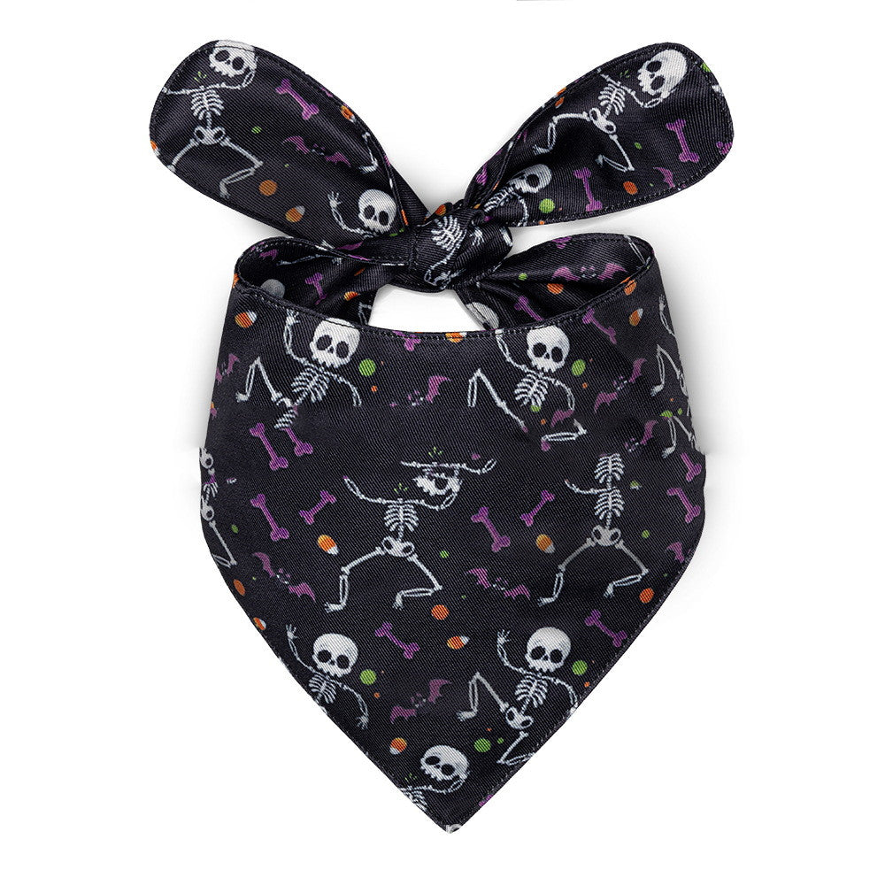 Halloween Dog Bandanas Double Layer